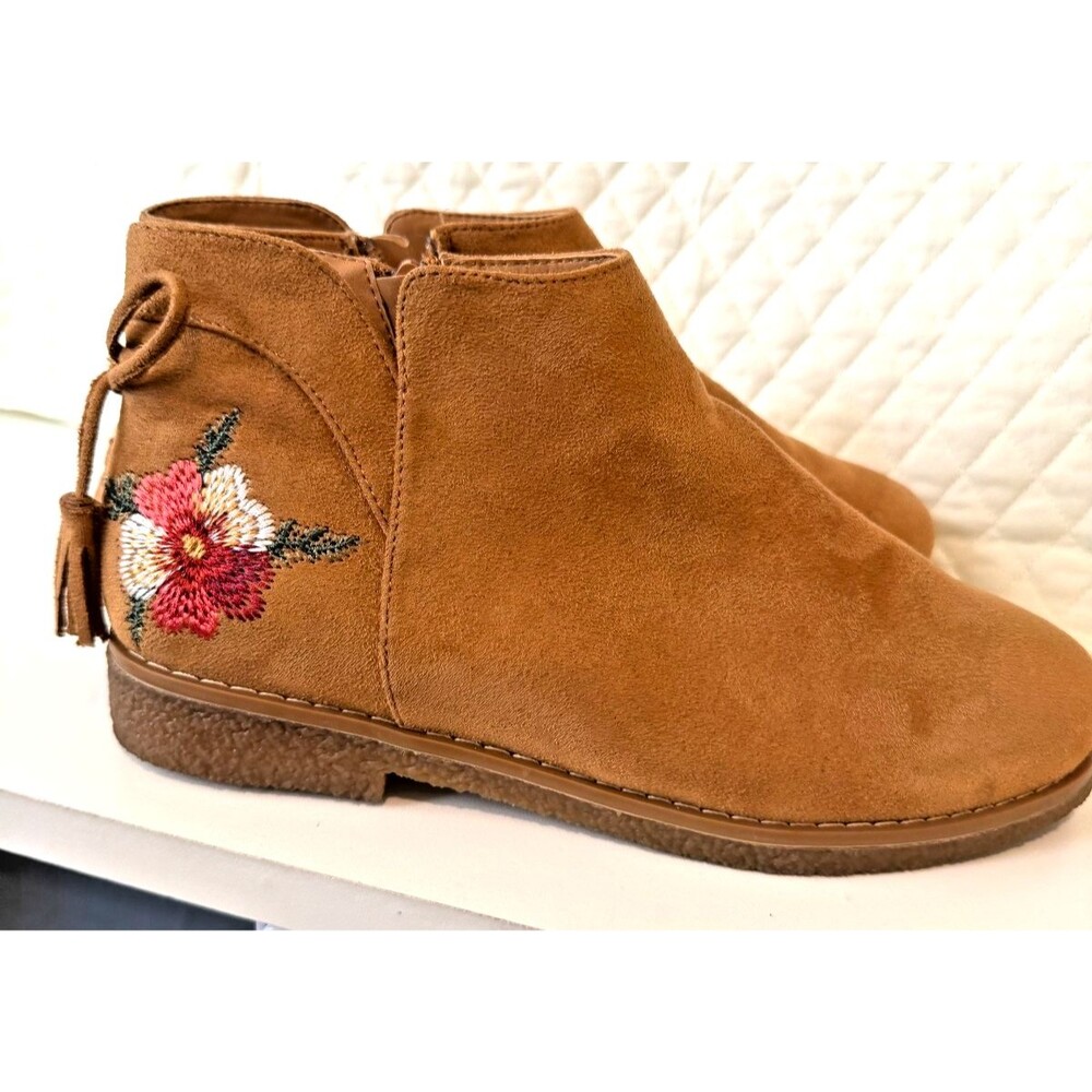 Comfortview  ankle boots  Womens Sienna sz 8.5 cottagecore grandmacore